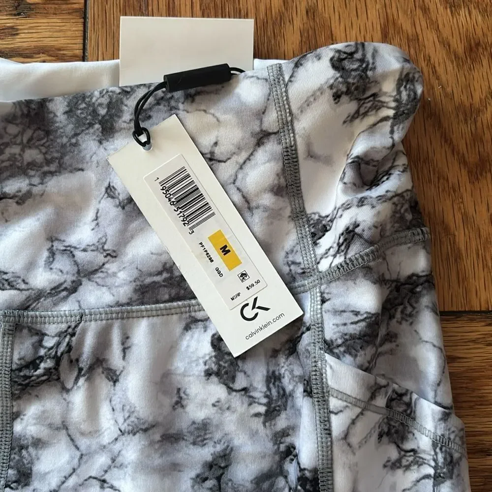 ✨NWT✨ Calvin Klein High Waist 7/8 Performance Wick Tights - Size Medium